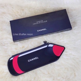 🖌️ [พร้อมส่ง] LE ROUGE CRAYON DE COULEUR กระเป๋าเครื่องสำอาง/‼️CHANEL แท้‼️