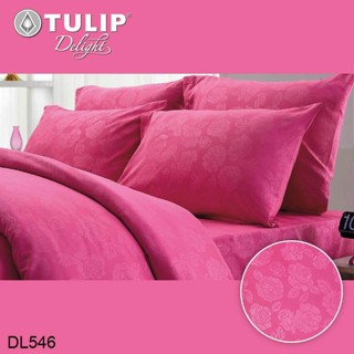 Tulip Delight ผ้านวม (ไม่รวมผ้าปูที่นอน) อัดลาย สีชมพู PINK EMBOSS DL546 #ทิวลิปดีไลท์ ผ้าห่ม