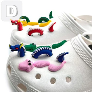 🔥DIY ที่ติดรองเท้า crocs สไตล์น่ารัก ตัวการ์ตูนติดรองเท้า ตกแต่งสวยงาม รูปแบบการ์ตูน ตัวติดรองเท้าหัวโต