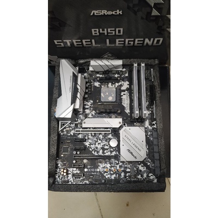ชุดเซ็ทb450 steellegend r5 3600x ram8x2/2666มือสอง