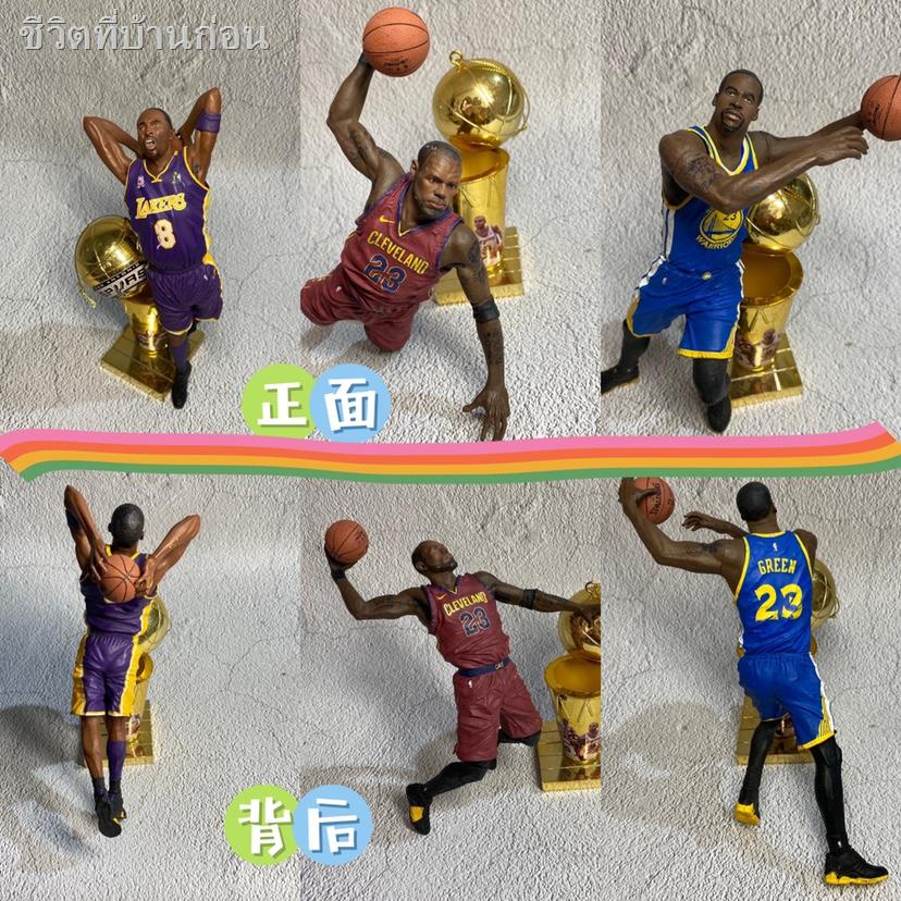 ตุ๊กตาดาราบาสเก็ตบอล McFarlane NBA ของแท้จำนวนมาก Harden James Kobe คอลเลกชันขนาดใหญ่ที่วิ่งด้วยมือ