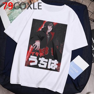 Cartoon  Naruto Fashion Japanese Anime T Shirt Men Sasuke Funny T-shirt Casual Cool Streetwear Tshirt Couple Hip Hop Top