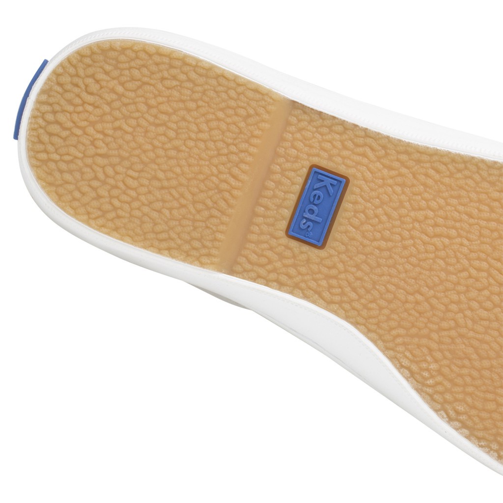 KEDS รองเท้าผ้าใบหนัง แบบสวม รุ่น TIEBREAK LEATHER สีขาว ( WH57616 )