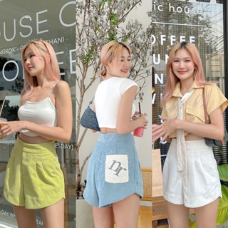 [กรอกโค้ด WDKUZE ลด 45.-] NICHARISSHOP - กางเกงขาสั้นลูกฟูก รุ่น Chubby Shorts