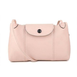 👜พร้อมส่งNEW Longchamp Mini Cuir Crossbody สะพายข้างมินิหนังแท้มี 2 สี