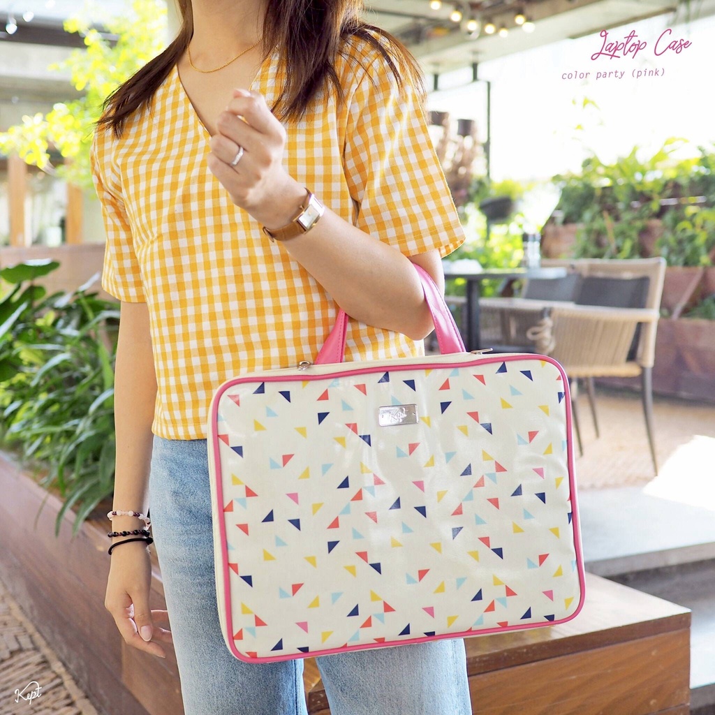 KEPT (รวมลาย) Laptop Case 14-15" ซองใส่โน๊ตบุ้ค คอมพิวเตอร์ แล็ปท็อป ขนาด 14-15 นิ้ว