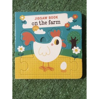 JIGSAW BOOK: ON THE FARM: หนังสือเด็ก ภาษาอังกฤษ / กระดาษแข็ง