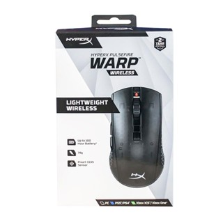 HyperX Pulsefire Warp Wireless Gaming Mouse ( Black ) - 16000 DPI, Ambidextrous