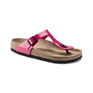 Birkenstock รองเท้าแตะ ผู้หญิง รุ่น Gizeh สี Patent Fuchsia Tulip - 1016838 (regular)