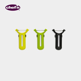 Chefn Stackn Peel Fruit and Vegetable Peeler Set - Multi-Colour (3 Pcs/Set) เซตที่ปอกผลไม้ 3 แบบ