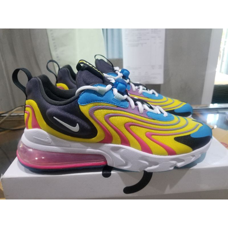 ☌☽รองเท้า Nike AIR MAX270 REACT ENGรองเท้าผ้าใบ nike แท้100% ผู้ชาย ผู้หญิง