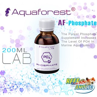 Aquaforest Po4+ 200 ml และเราก็มาถึงยุคที่ต้องเติม ฟอสเฟตเข้าระบบกันแล้ว