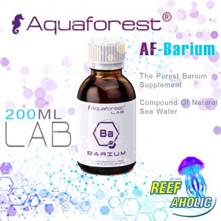 Aquaforest Barium Lab 200ml บาเรียม พร้อมจำหน่าย แม้ขวดจะเล็ก แต่เติมนิดเดียว