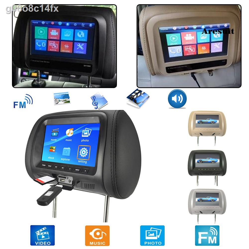 HY.top.Universal 7 Inch Car Headrest Monitor Rear Seat Entertainment Multimedia Player
