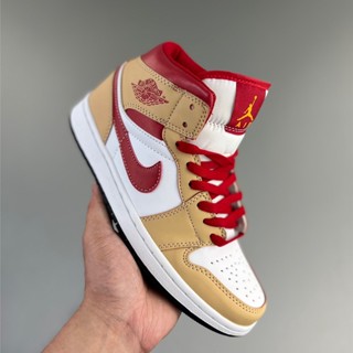 Original N_ike Air Jordan 1 Retro High OG AJ1 Jordan Generation รองเท้าผ้าใบลําลอง ข้อสั้น เหมาะกับการเล่นกีฬา