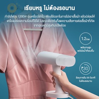 Xiaomi Mijia Mi เครื่องรีดผ้าHandheld Ironing Machine Steam iron เตารีดไอน้ำ เตารีดไอน้ำพก ขนาดเล็ก น้ำหนักเบา พกพาสะดวก