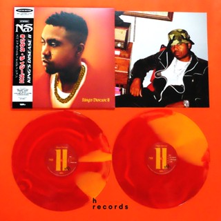 (ส่งฟรี) แผ่นเสียง Nas - Kings Disease II (Limited Red/Orange Vinyl 2LP)