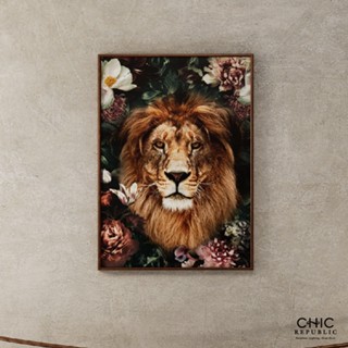 CHIC REPUBLIC ASLAN/50x70,ภาพติดฝาผนัง - สี หลากสี