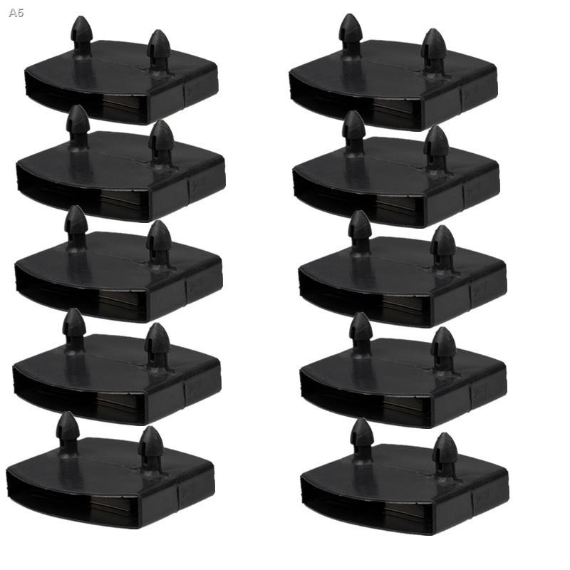✨ready stock✨10/20Pcs Plastic Sofa Bed Slat End Caps Holders Black Single/Double Centre Cap Replacement Centre End Caps