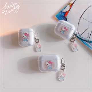 เคสหูฟัง ลายการ์ตูนแมวน่ารัก สําหรับ Airpods 1 2 Generation Apple Airpods Pro Airpods 3