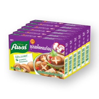 โปรโมชัน! คนอร์ ซุปก้อน รสเห็ดหอม 80 กรัม x 6 กล่อง