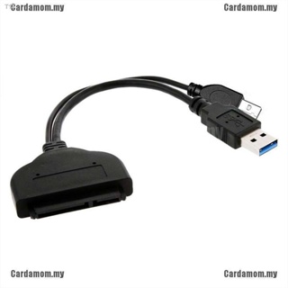 {FCC}{carda} USB 3.0 To SATA 22 Pin 2.5 Inch Hard Disk Drive SSD Adapter Connector Lead