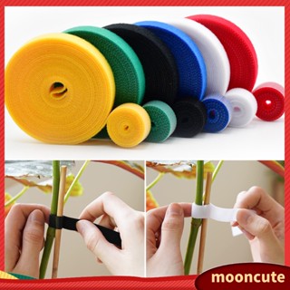 {MOONCUTE} ขายดี เทปกาว อเนกประสงค์ ติดทนนาน มีกาวในตัว สําหรับยึดติดพืชในสวน 1 ม้วน