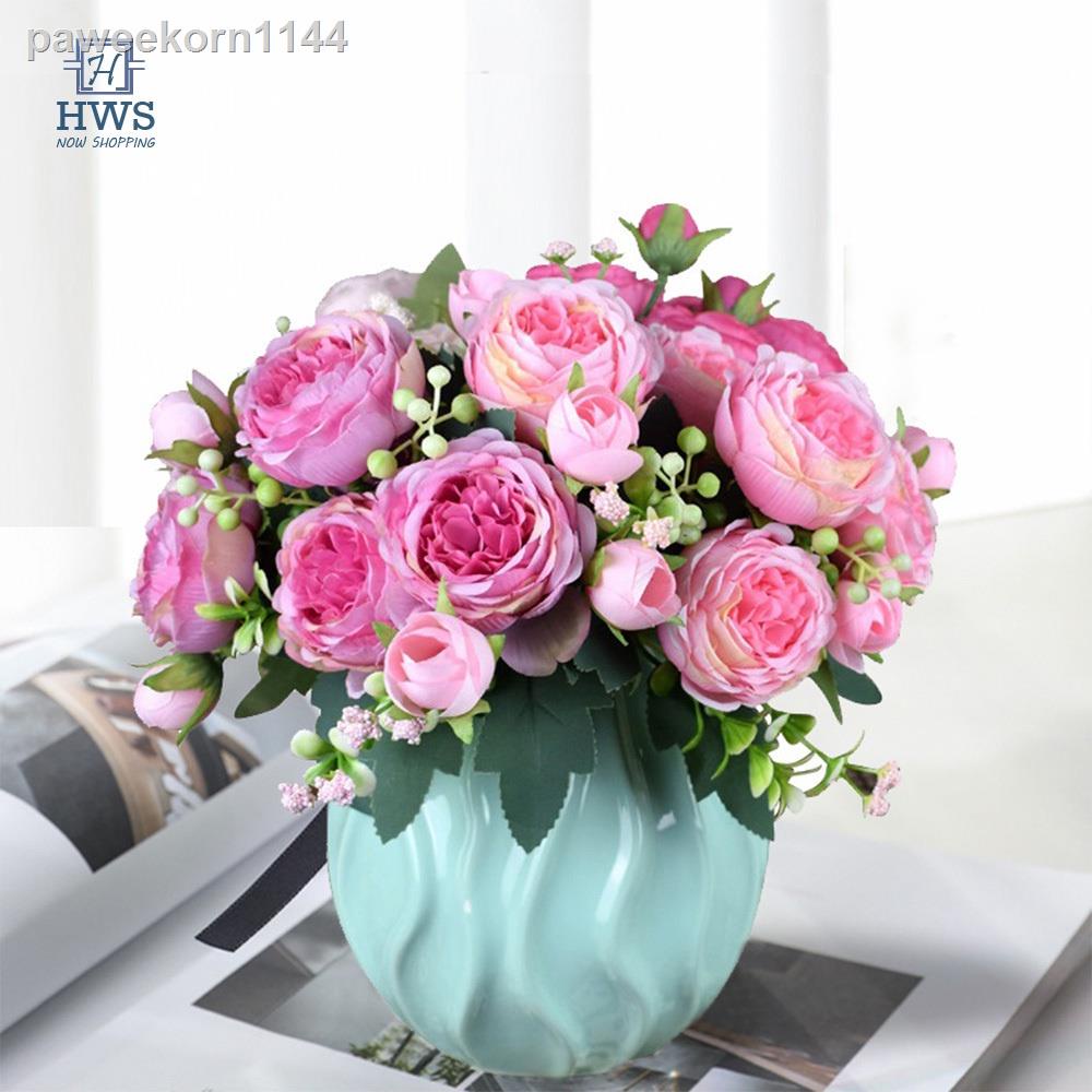 Imitation Decorative Flower Realistic Design Fake Flowers