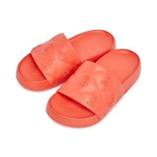 MLB รองเท้าแตะแบบสวม Unisex CHUNKY BOUNCER SLIDE รุ่น 3ALPFBS33 43RDL - สีแดงอ่อน