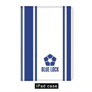 BLUELOCK เคสไอแพด air 4/5 mini 1/2/3/4/5/6 เคส ipad 10.2 gen 7 8 9 cover gen10 2022 pro 11 blue prison tri-fold case