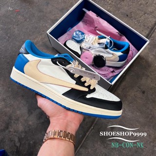 👟🔥Nike Air Jordan 1 Von Travis Scott: So sieht der ultimative Retroรองเท้าผ้าใบผู้ชาย