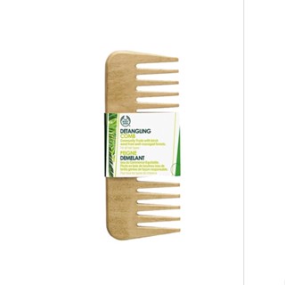 THE BODY SHOP BIRCHWOOD DETANGLING COMB DETANGLE &amp; SMOOTH