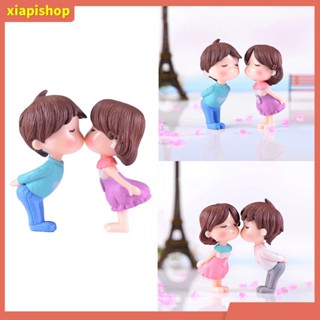 XIAPI+ ตุ๊กตาคู่รัก สำหรับตกแต่ง 2 ชิ้น