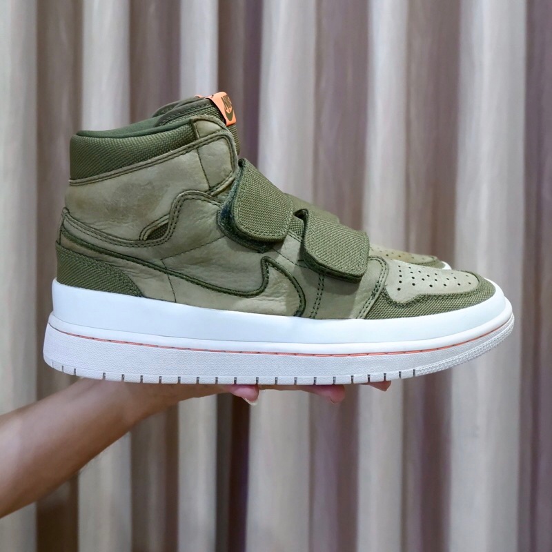 ♦☃Nike Air Jordan 1 High Double Strap ของแท้รองเท้าผ้าใบผู้ชาย