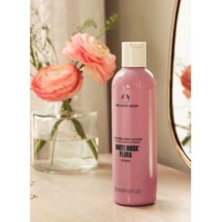 THE BODY SHOP WHITE MUSK FLORA BODY LOTION 250ML