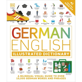 Asia Books หนังสือภาษาอังกฤษ GERMAN ENGLISH ILLUSTRATED DICTIONARY: A
