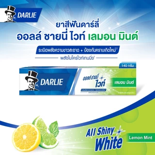 ดาร์ลี่ ยาสีฟัน ออลล์ ชายนี่ ไวท์ เลมอน มินต์ 140 กรัม [แพ็คเดี่ยว] 3 กล่อง
