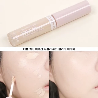 ของแท้/พร้อมส่ง The Saem Cover Perfection Tip Concealer6.5g/Fixealer 6.5g