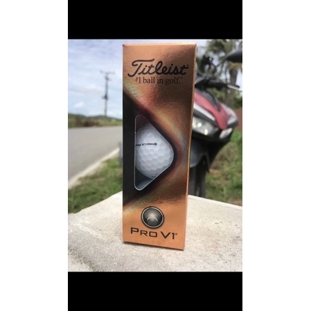 ลูกกอล์ฟมือ1Titleist prov1 New golfballs ProV1 เป็นลูกใหม่แกะกล่องยังไม่ผ่านการใช้งานใดๆทั้งสิ้น
