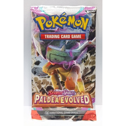 PE PE-PAED--pack Pokemon TCG Paldea Evolved Booster Pack Pokemon Booster Pack 1 EN Pack 0820650853494