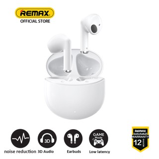 Remax CozyBuds W3 หูฟังบลูทูธ Bluetooth 5.3 หูฟังสเตอริโอในหูแบบครึ่งตัวหูฟังไร้สาย Bluetooth Gaming หูฟังพร้อมกล่องชาร์