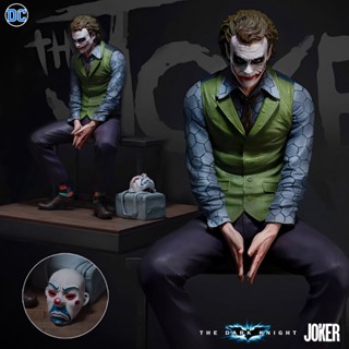 Figure ฟิกเกอร์ Hurricane Studio DC Comics Batman The Dark Knight แบทแมน อัศวินรัตติกาล The Joker เดอะ โจ๊กเกอร์ Resin