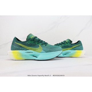Nike ZOOMX VAPORFLY NEXT% 3 Marathon รองเท้าผ้าใบลําลอง ระบายอากาศ เหมาะกับการวิ่ง เล่นกีฬา