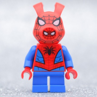 LEGO Spider Ham / Spider Man HERO MARVEL - LEGO เลโก้ มินิฟิกเกอร์ ตัวต่อ ของเล่น