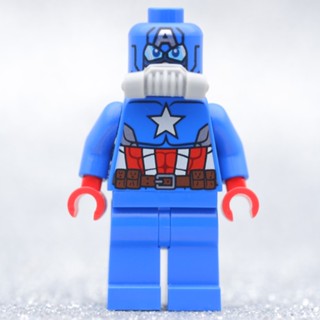 LEGO Captain America Scuba HERO MARVEL - LEGO เลโก้ มินิฟิกเกอร์ ตัวต่อ ของเล่น