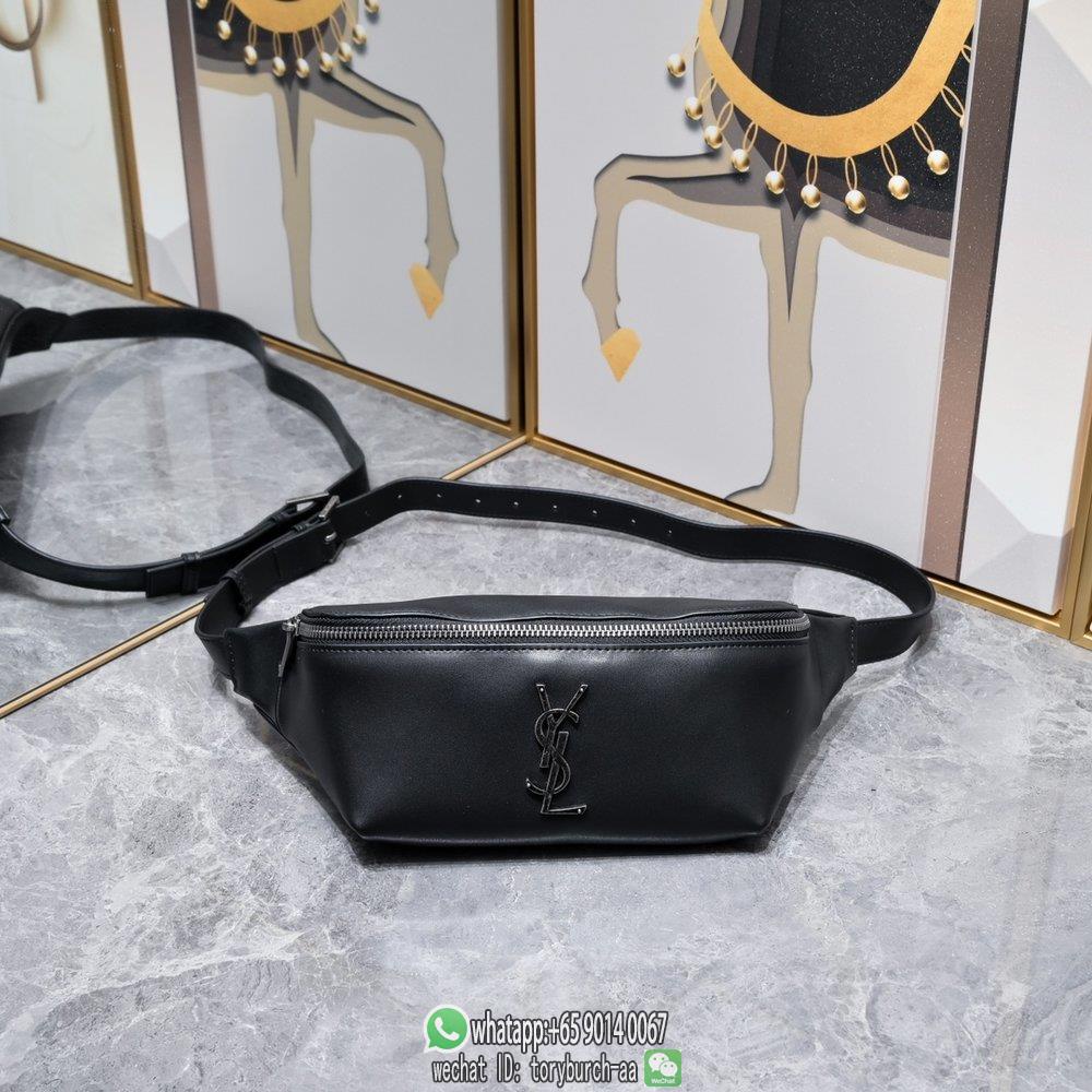 YSL caviar waist belt wallet bag utility casual chest bag accessory