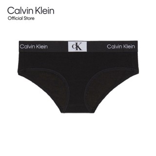 CALVIN KLEIN กางเกงชั้นในผู้หญิง ทรง Hipster รุ่น QF7295AD UB1 - สีดำ