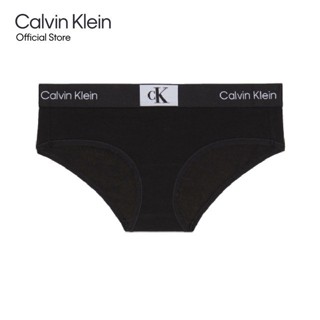 CALVIN KLEIN กางเกงชั้นในผู้หญิง ทรง Hipster รุ่น QF7295AD UB1 - สีดำ