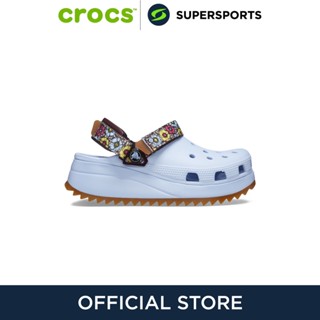 CROCS Hiker Retro Floral Clog รองเท้าลำลองผู้ใหญ่ รองเท้าผ้าใบ