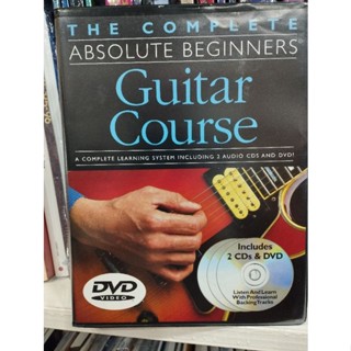 THE COMPLETE ABSOLUTE BEGINNERS GUITAR COURSE 2CDS &amp; DVD9780711995949